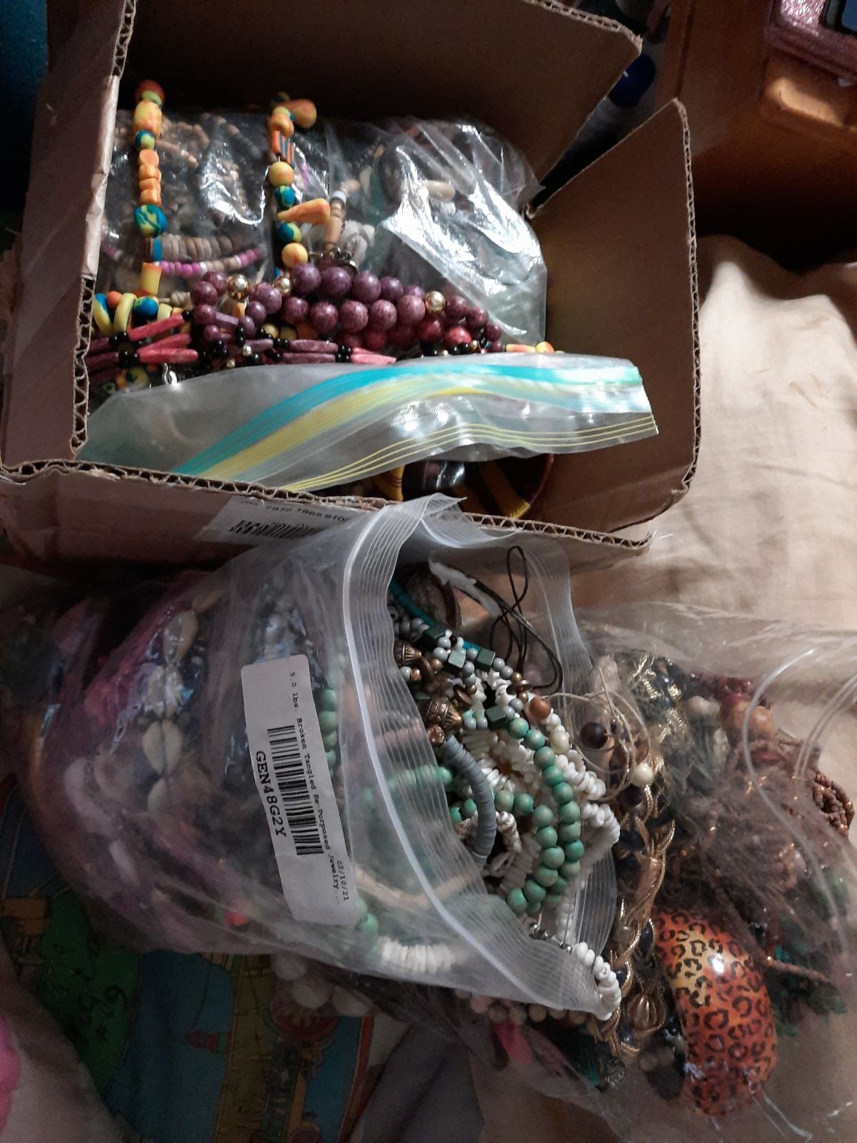 Boho Jewelry lot 15lbs Jewelry