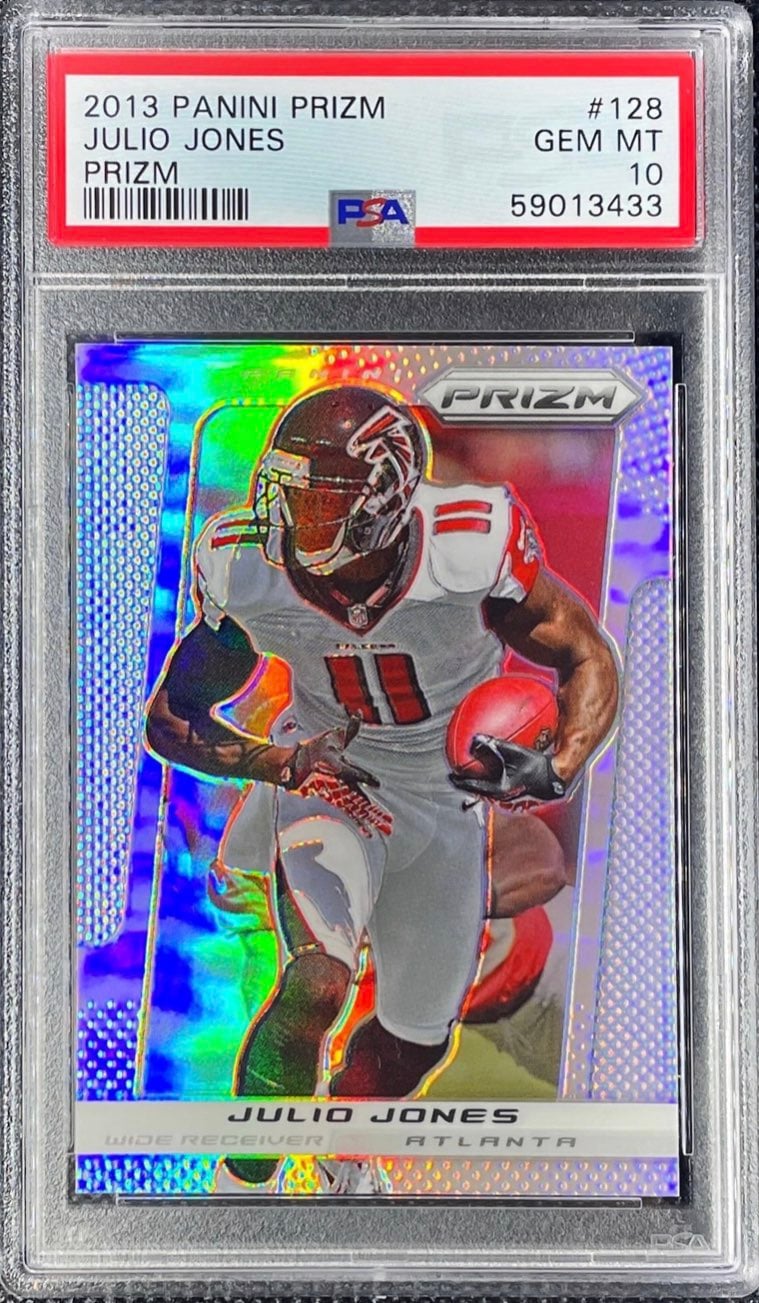 2013 Panini Prizm Julio Jones Silver Prizm PSA 10