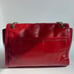 Coach Red Leather Pocket Shoulder Bag