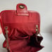 Coach Red Leather Pocket Shoulder Bag
