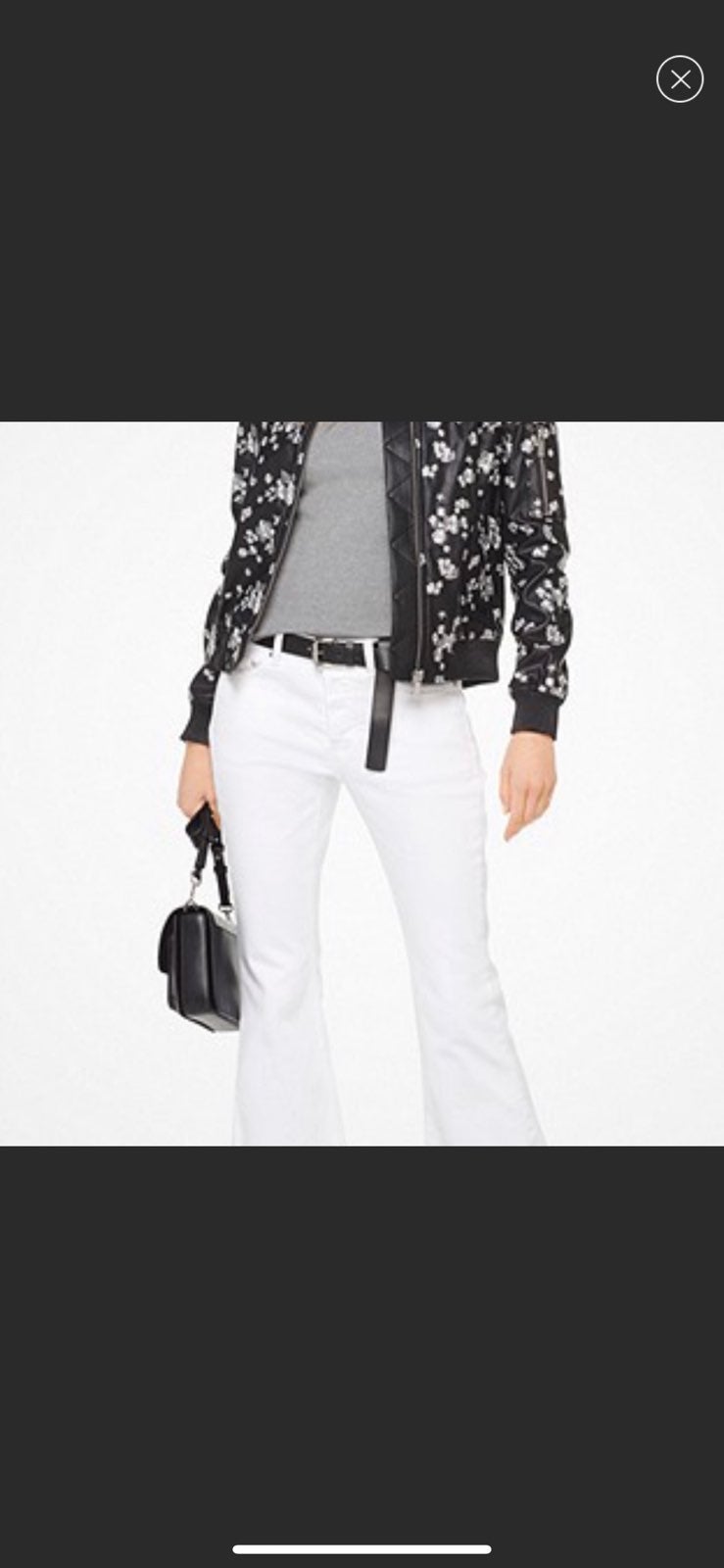 Embroidered Bomber jacket by Michael Kor