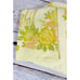 Vintage JCpenny Yellow Floral Double Sheet Set No Iron Percale Poly Cotton USA