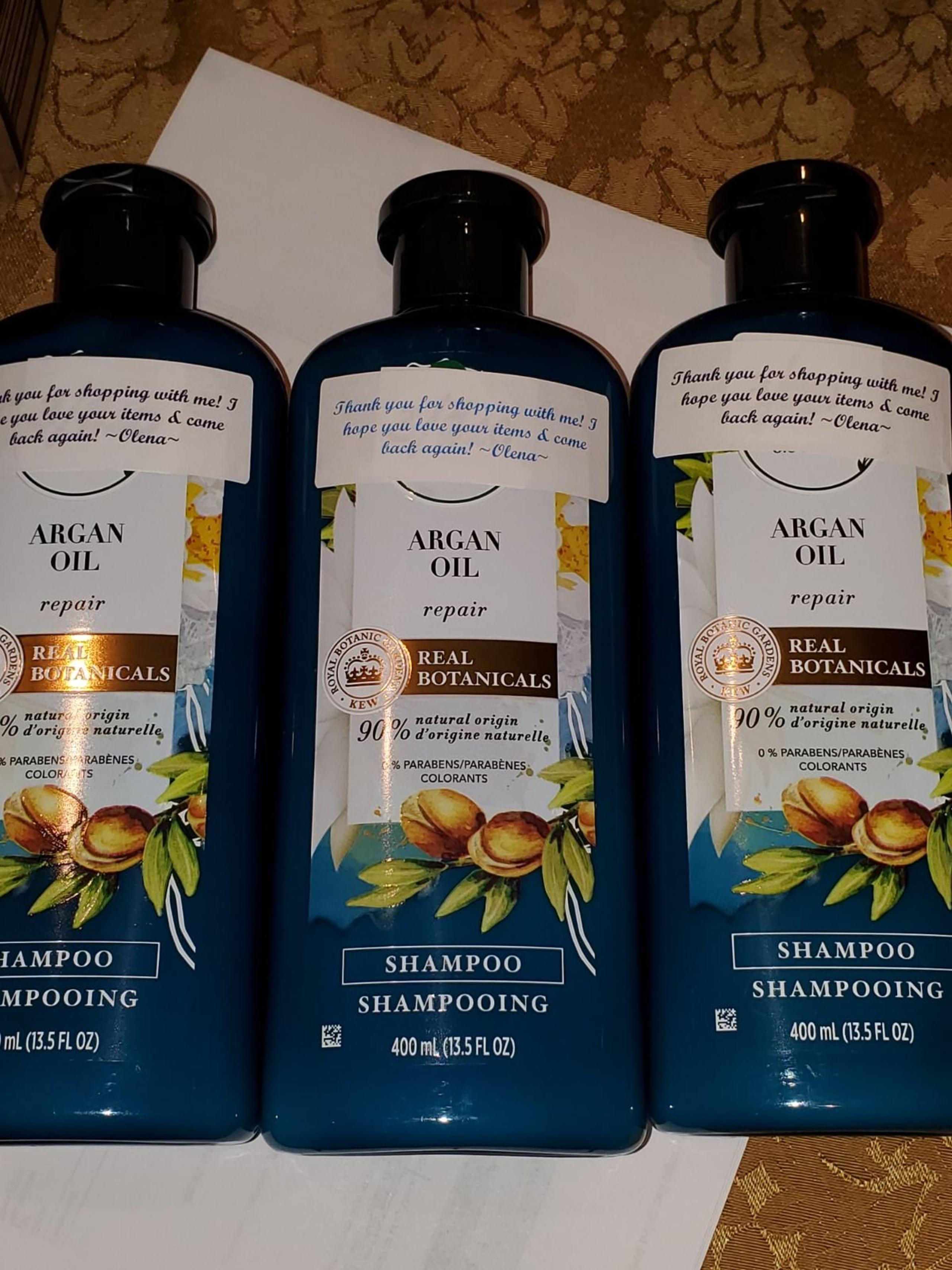 3 argan oil shampoo new repair