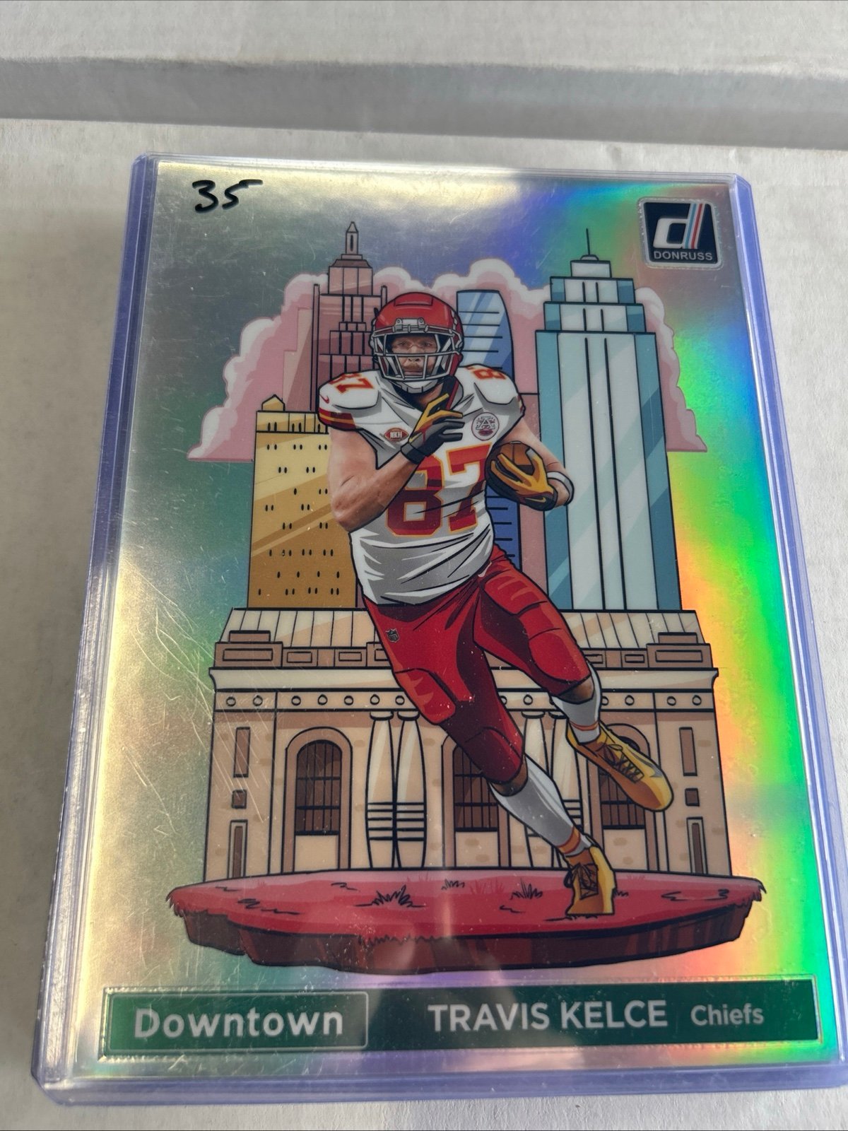 2024 nfl Donruss jumbo downtown Travis Kelce