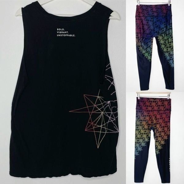 Peloton Pride 2020 Set - Tank XL, Leggings XL
