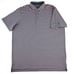 Greyson Mens XL Golf Performance Polo Shirt Striped Blue Red Russells Reserve