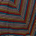 SOLID & STRIPED small blackout rainbow tunic coverup