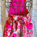 Shades of Pink Multi Icons Adult Apron 2