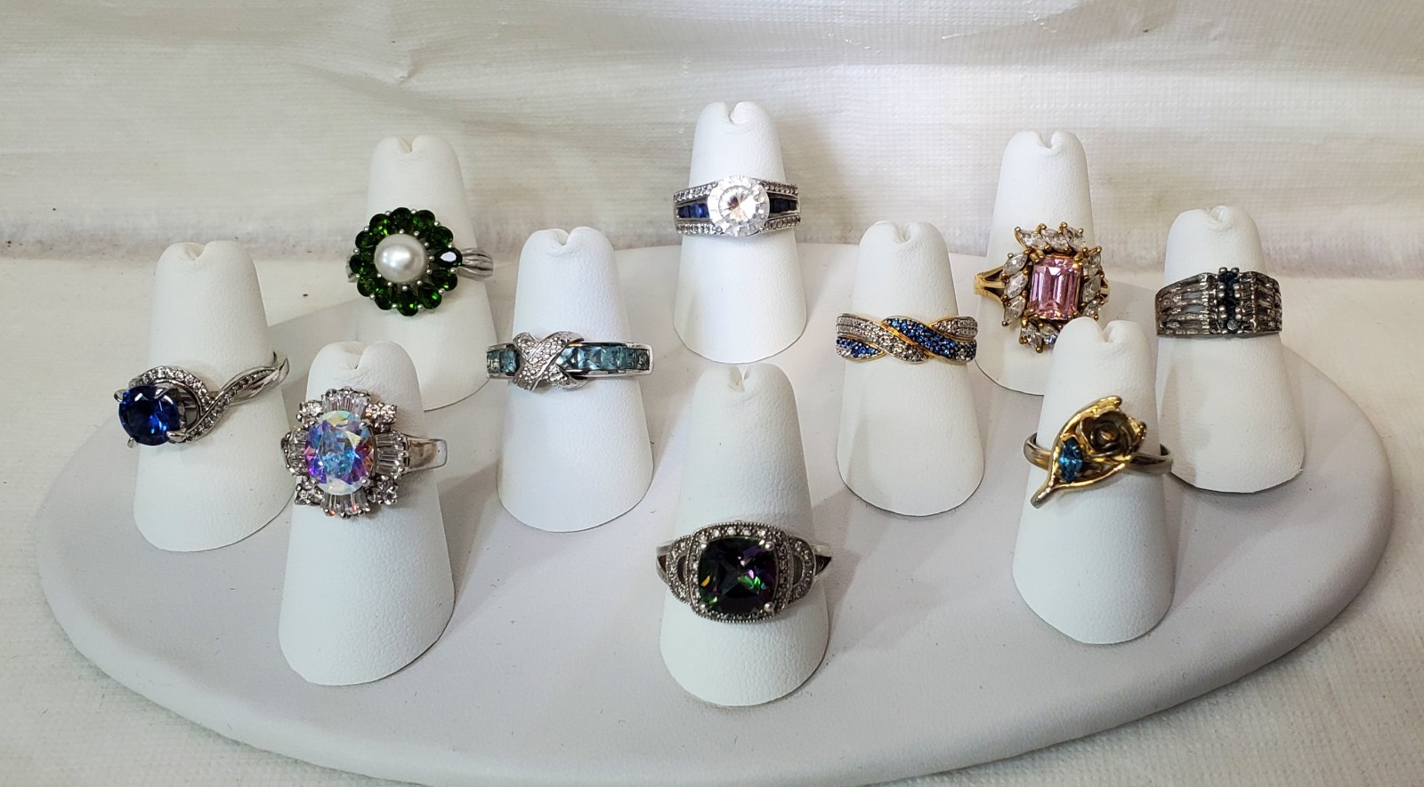 925 Sterling Rings Lot