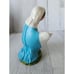 Vintage fontanini paper mache Virgin Mary nativity village Xmas religious decor
