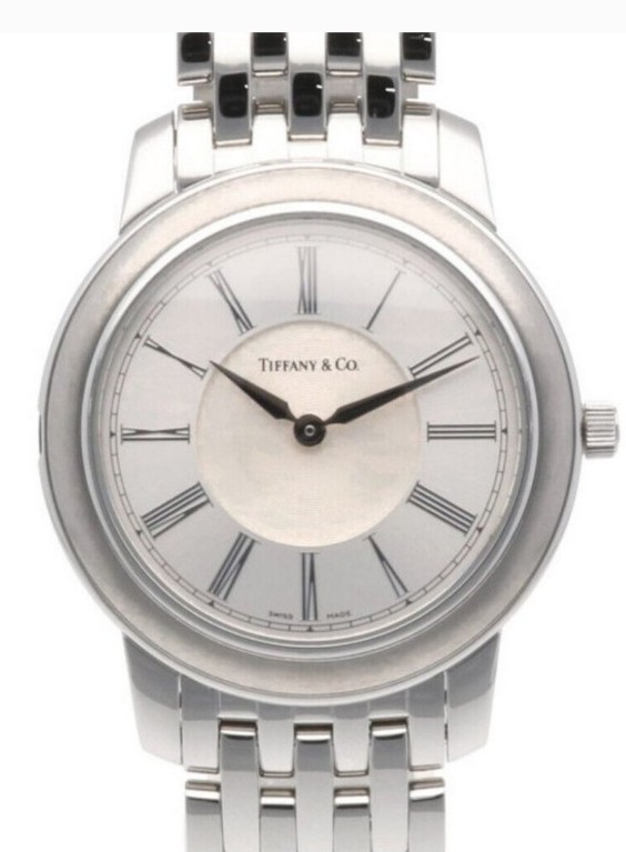 Tiffany & Co. Mark Sterling Silver Round watch