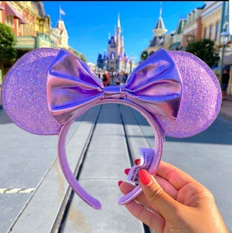 NWT Sparkling Minnie Mouse Ears