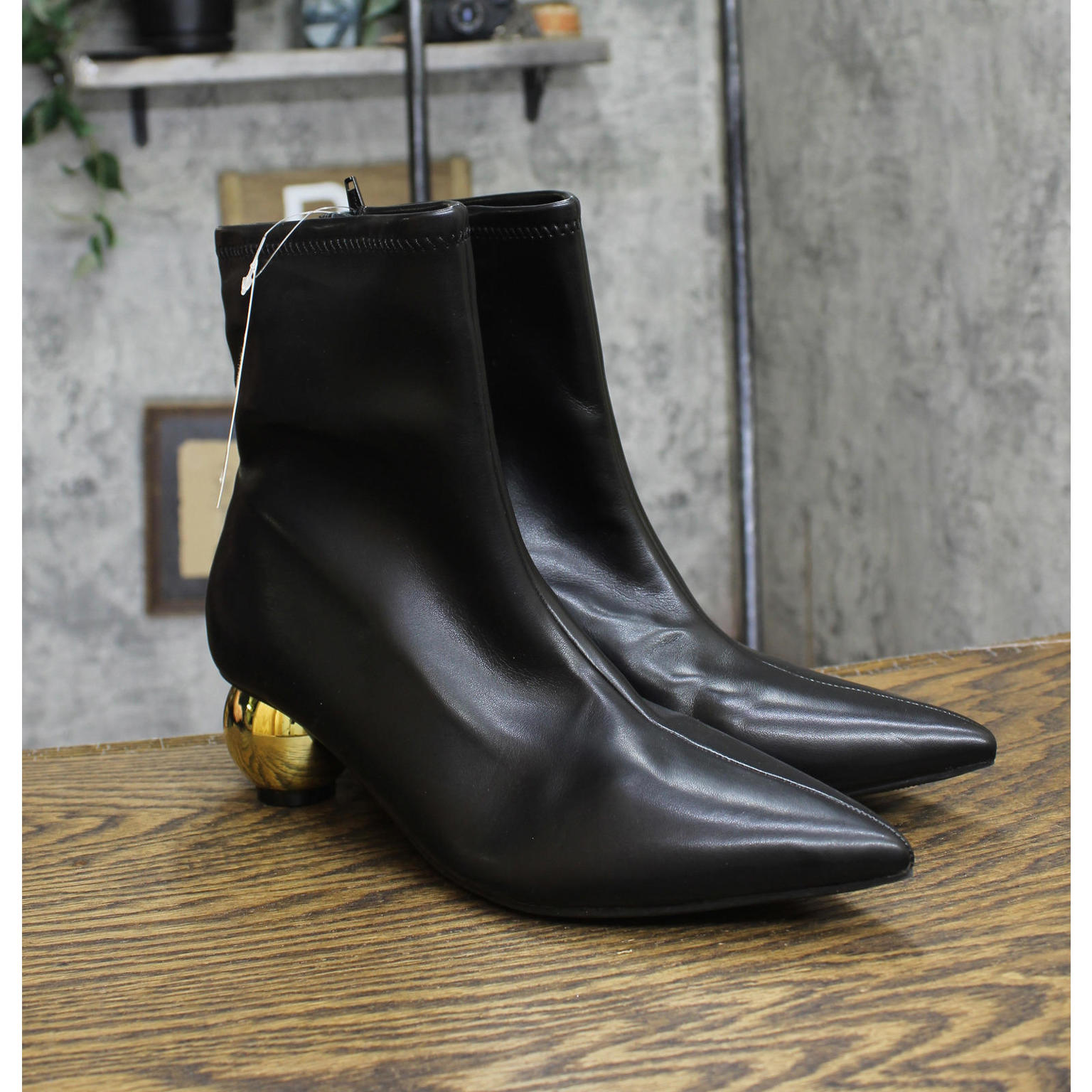 Nwt A New Day Ankle Boots With Memory Foam Insole Black 10m