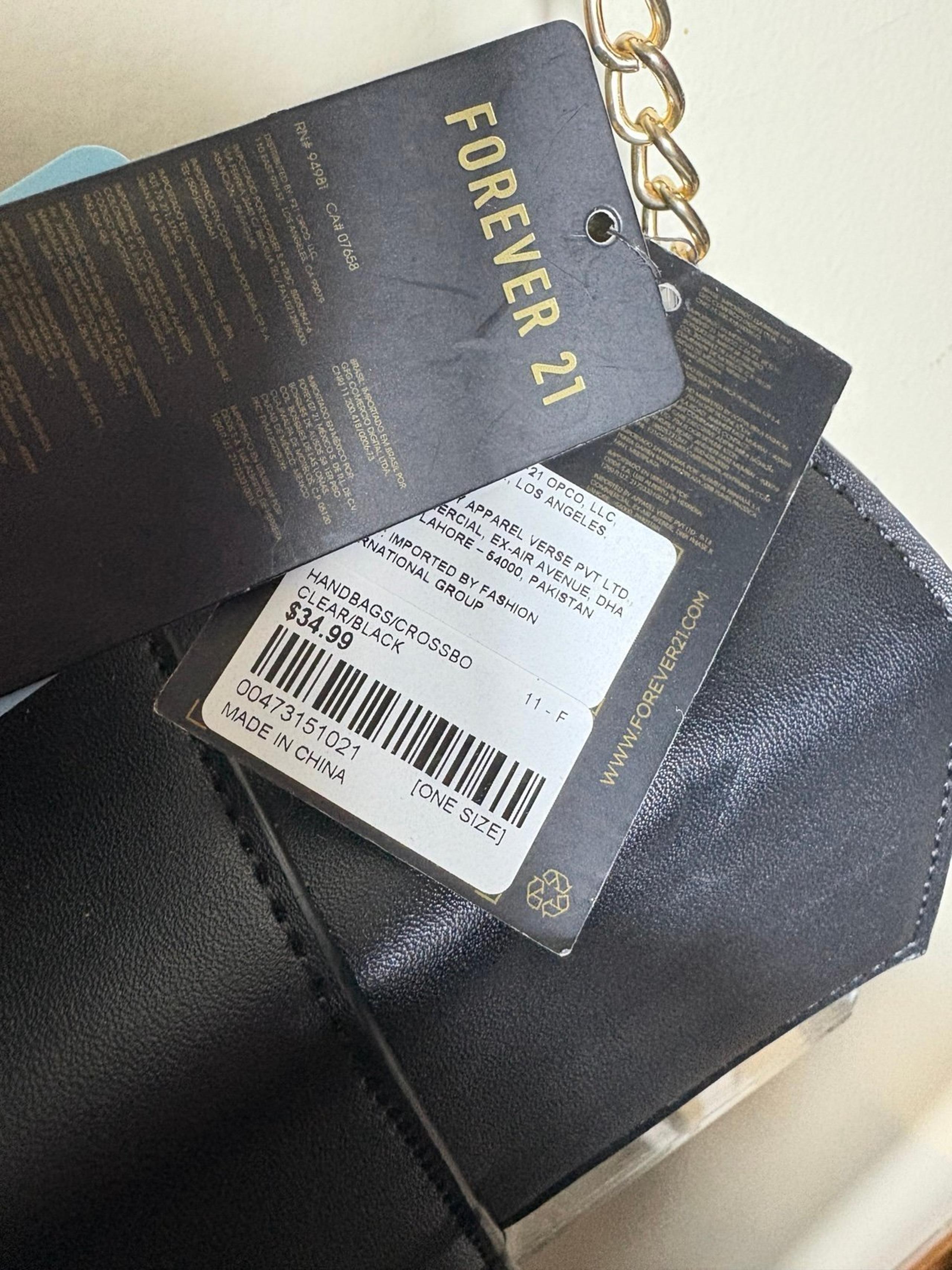 Forever 21 Clear Crossbody Purse
