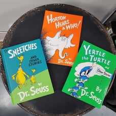 Dr Seuss Hardcover Set of 3 Horton Hears a Who!, Sneetches, & Yertle the Turtle