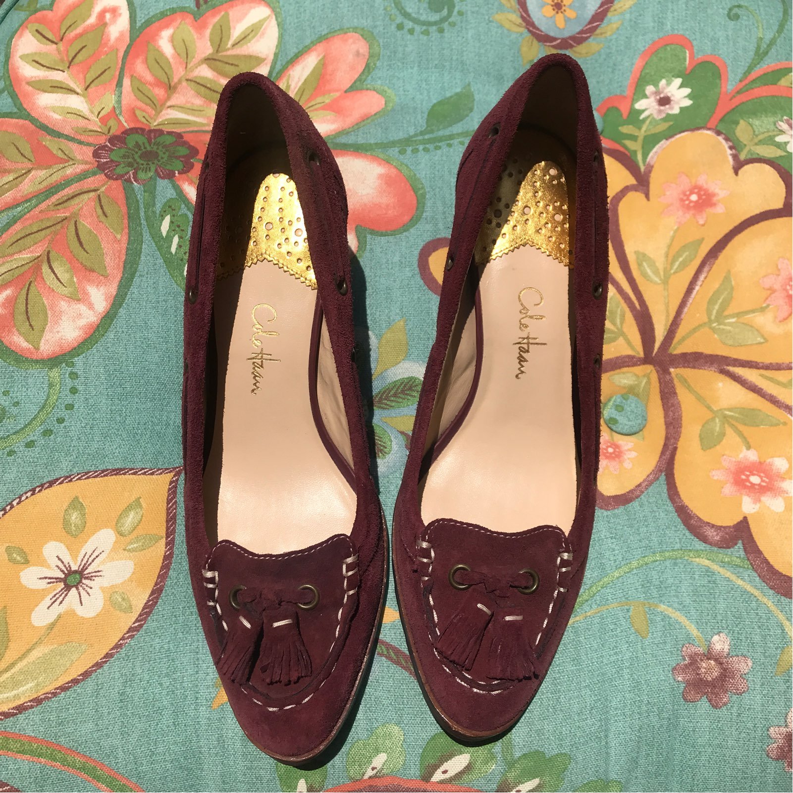 Cole Haan Nike Air womens 8.5 Wedge shoe