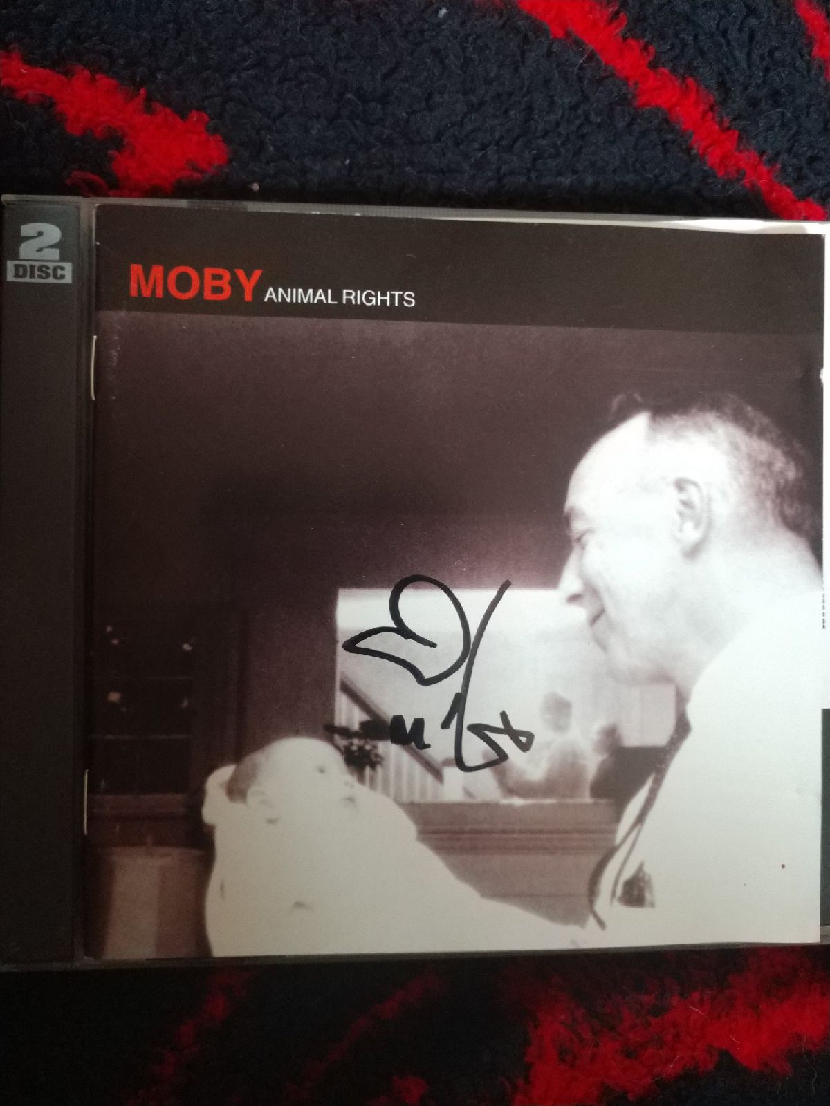 Moby Animal Rights 2CD Signed