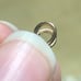 14kt gold heart diamond pendent, ladies gift CZ beautiful
