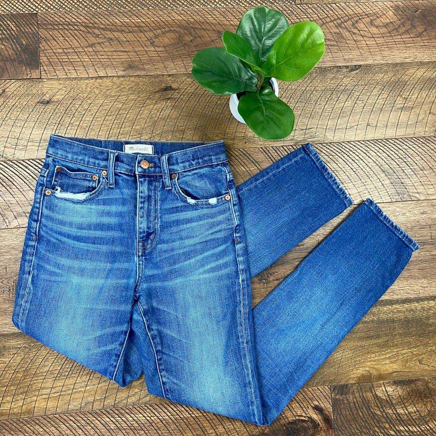 MADEWELL boy jean high rise jeans 24