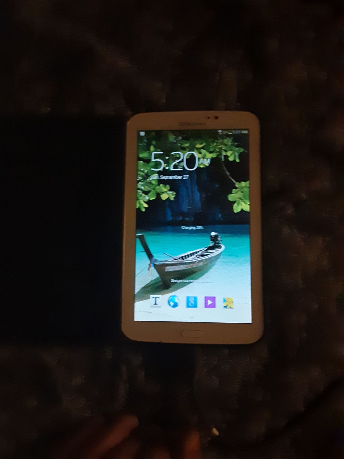 Samsung tablet