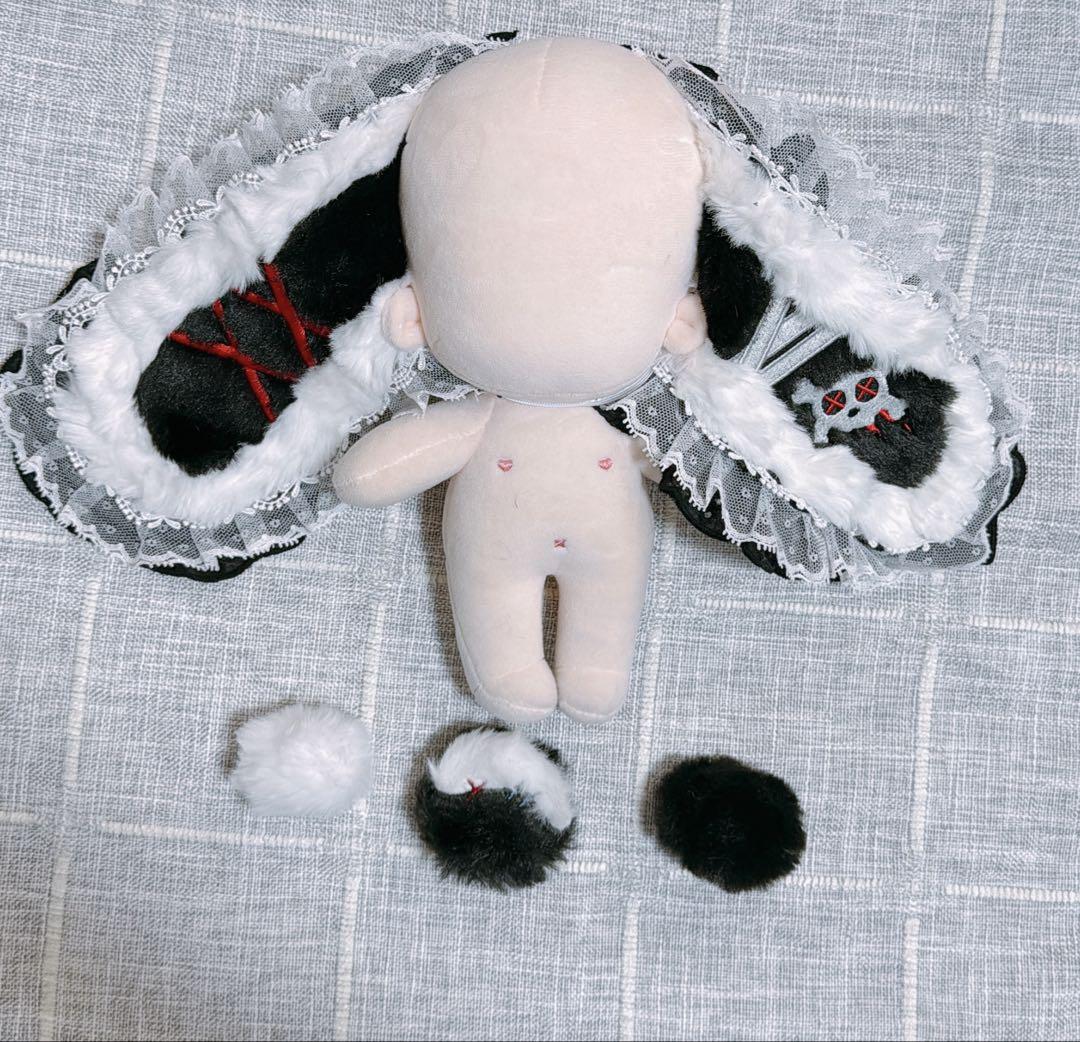 ## Dress-up Parts for 20cm Plush Toys, Dress-up Plush Rabbit, G
