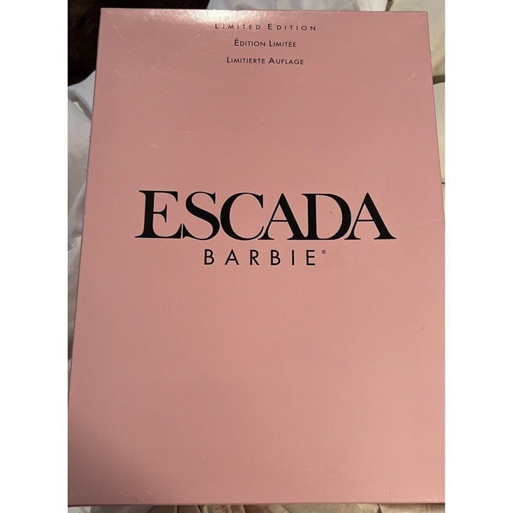 BARBIE ESCADA DOLL 1996 LIMITED EDITION NEW IN ORIGINAL SEALED BOX MATTEL