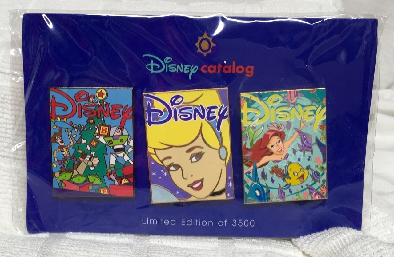 Disney Princess Catalog Cover Pin Set