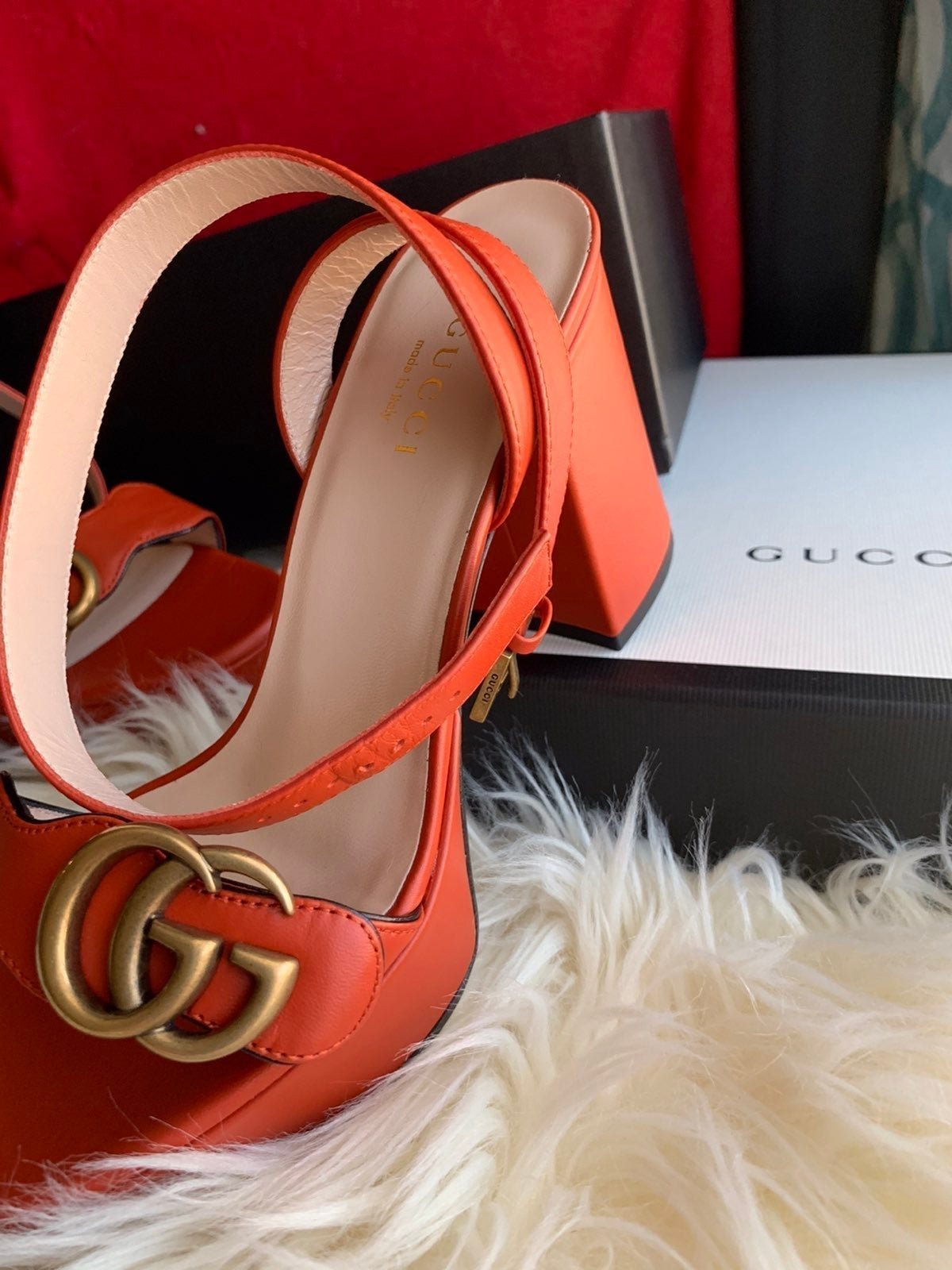 Gucci Platform Wedge Shoes | Mercari