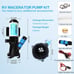 Macerator Pump For RV, Quickly Release & Crushed RV Waste Pump 12V 12GMP