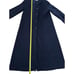 Vintage Jones New York 100% Wool Long Black Coat 50 Tall Size 8 Tip Is Damage.