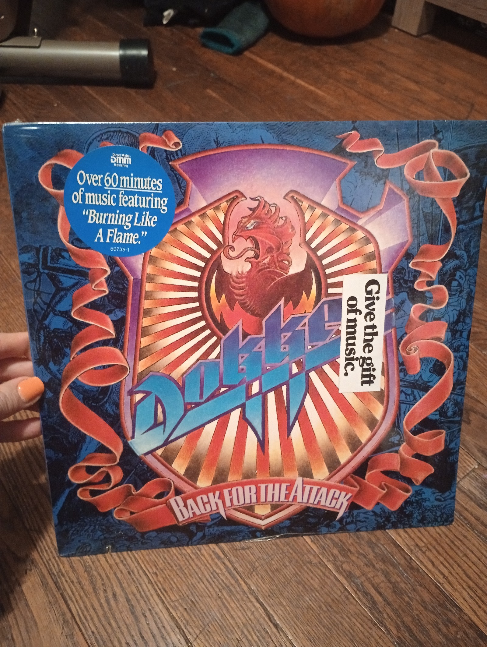 Vintage Dokken Back For The Attack Sealed New Vinyl Record