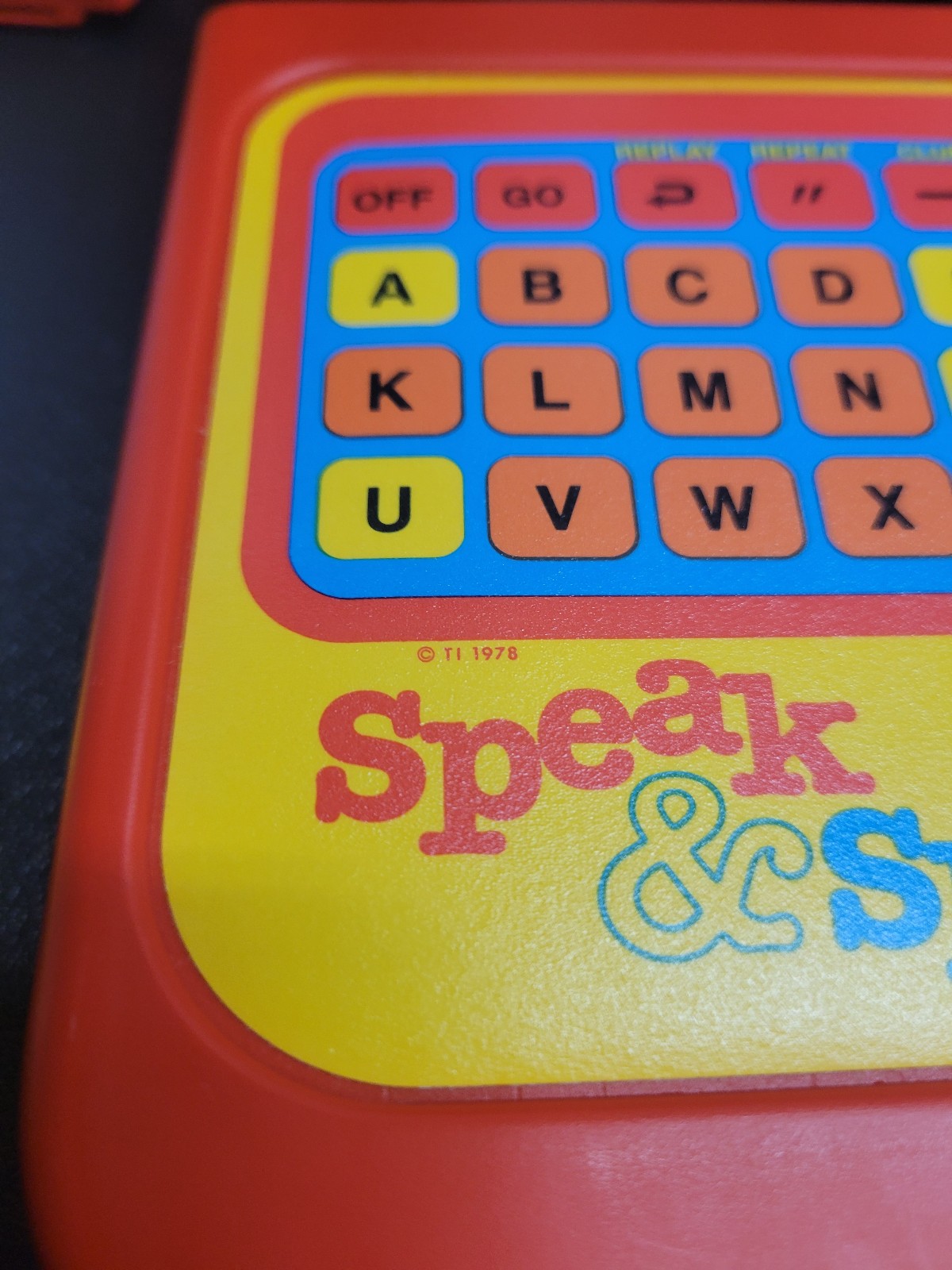 Vintage Speak & Spell in box