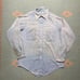 Vintage 70s Mr Leggs chambray shirt faded farm worn thin workwear medium