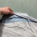 Vintage 70s Mr Leggs chambray shirt faded farm worn thin workwear medium