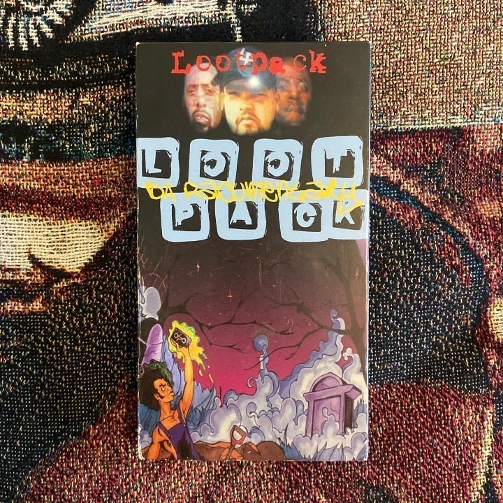 RARE Lootpack Da Pacumentary VHS Tape