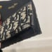 Dior Logo Print Card Case Navy