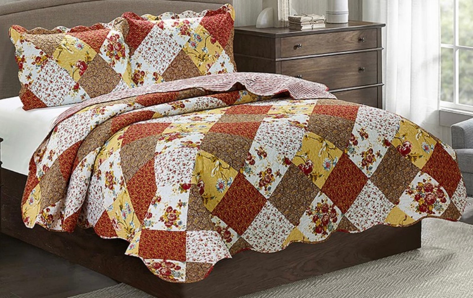 King size lightweight Quilt set