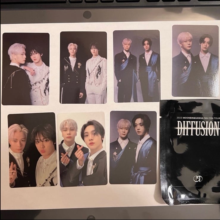 Diffusion MoonBin & Sanha photocards | Mercari