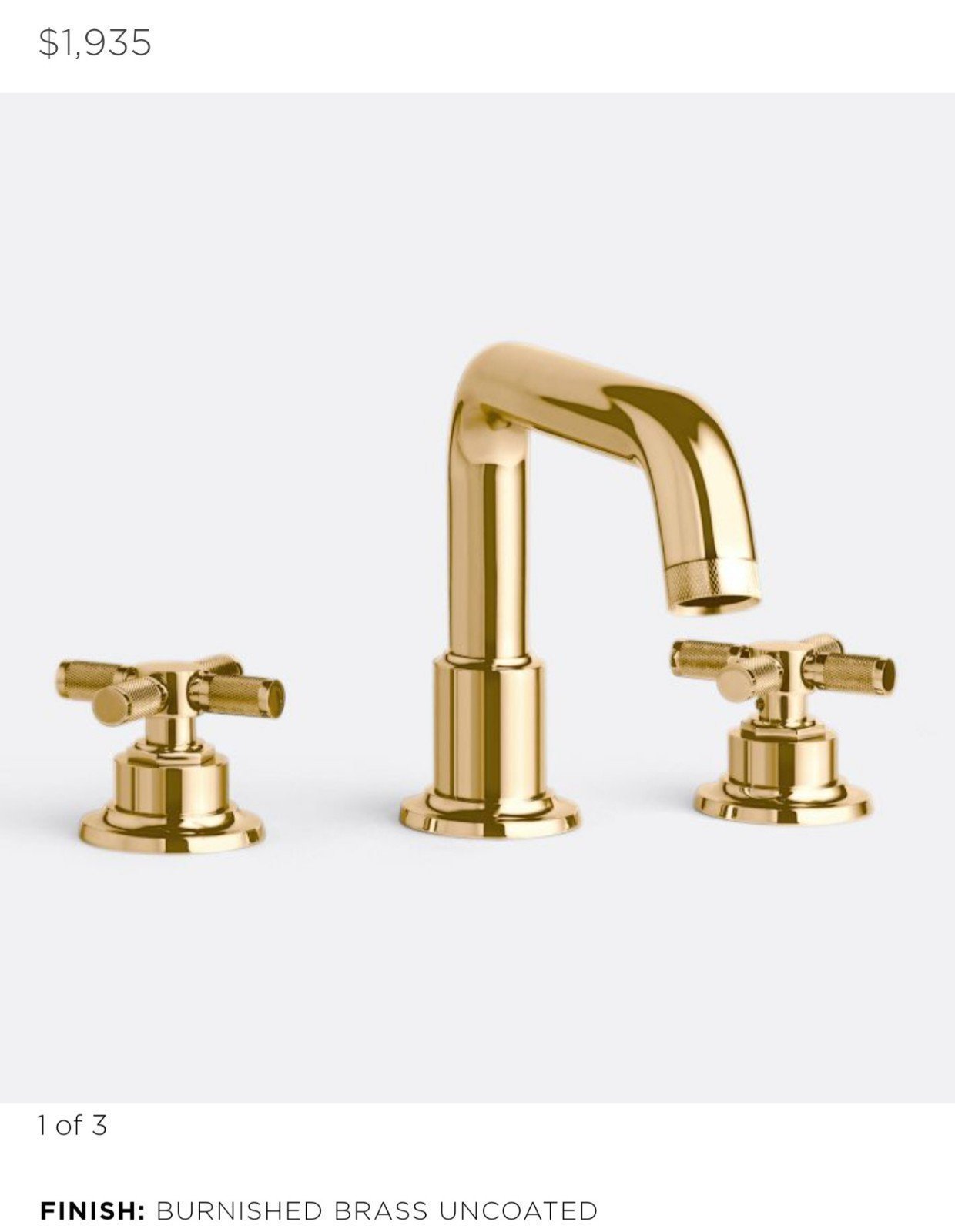 California Faucets Descanso Roman TubSet. Burnished Brass Uncoated.