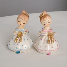 Vintage salt and pepper shakers