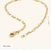 Brand-New Mejuri 14K Solid Gold Anchor Chain Bracelet