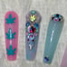 Leaf Cotton Candy Press On Nails