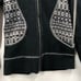 Lululemon Special Edition Scuba Full Zip Hoodie Fair Isle Knit Womens Sz 6 Black