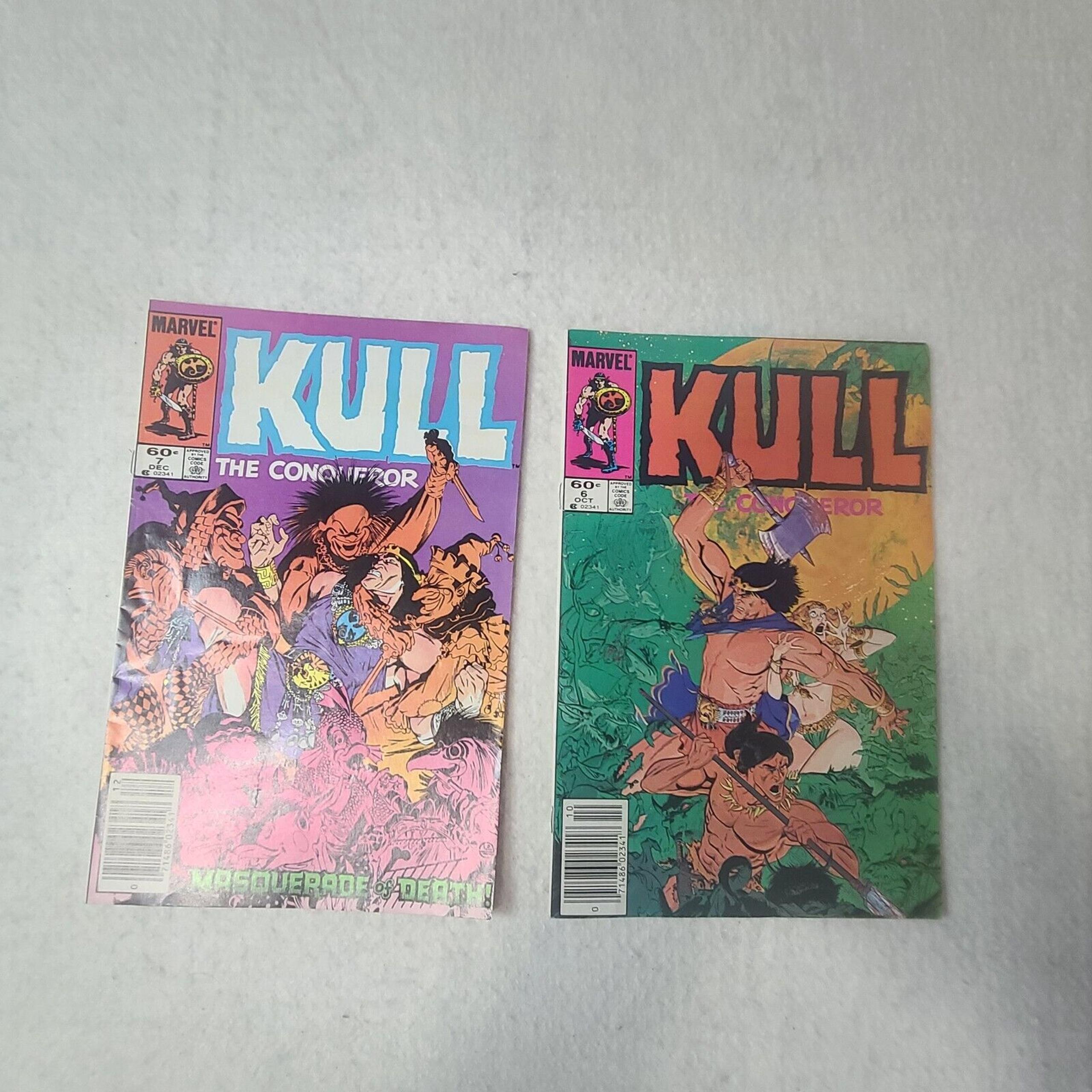 Kull the Conqueror #6 1984 FN/VF 3rd Series Goblin Moon Marvel Comic