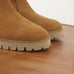Blondo Destin Womens Ankle Boots Wedge Platform Heel Tan Suede Chelsea 9M