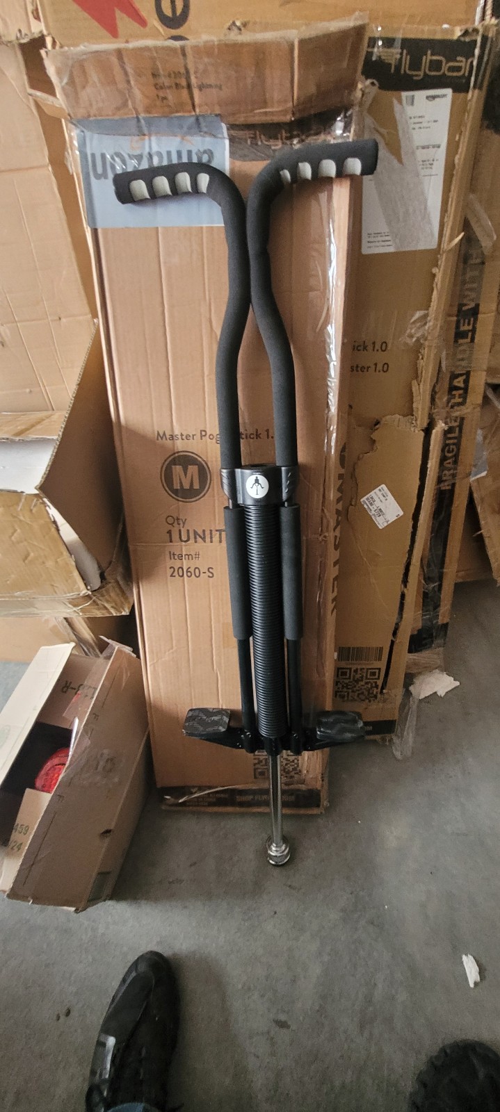 Flybar Master Pogo Stick, Ages 9+, 80 to 160 lbs, Easy Grip Handles,