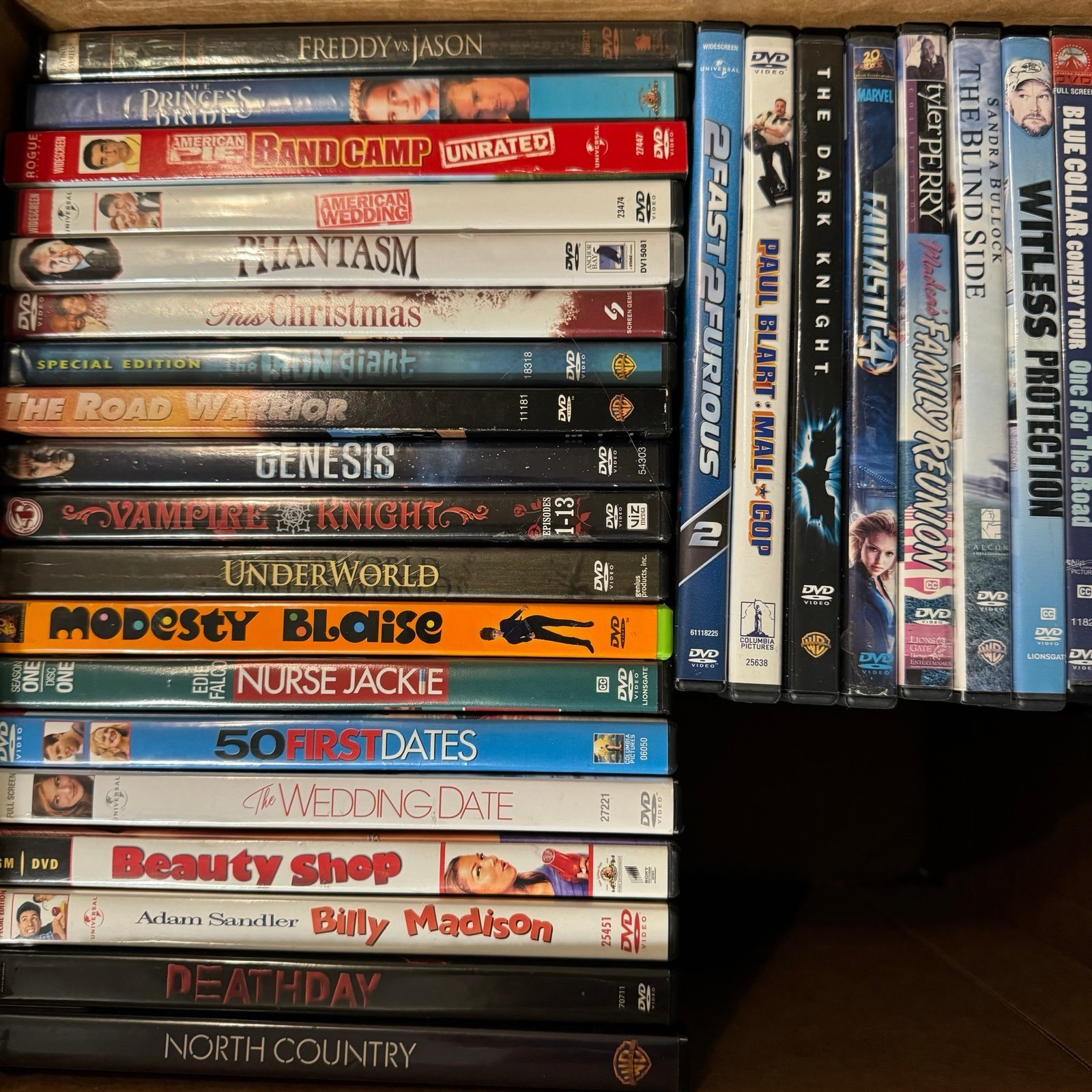 68 DVD’S !!! 68 MOVIES !!!
