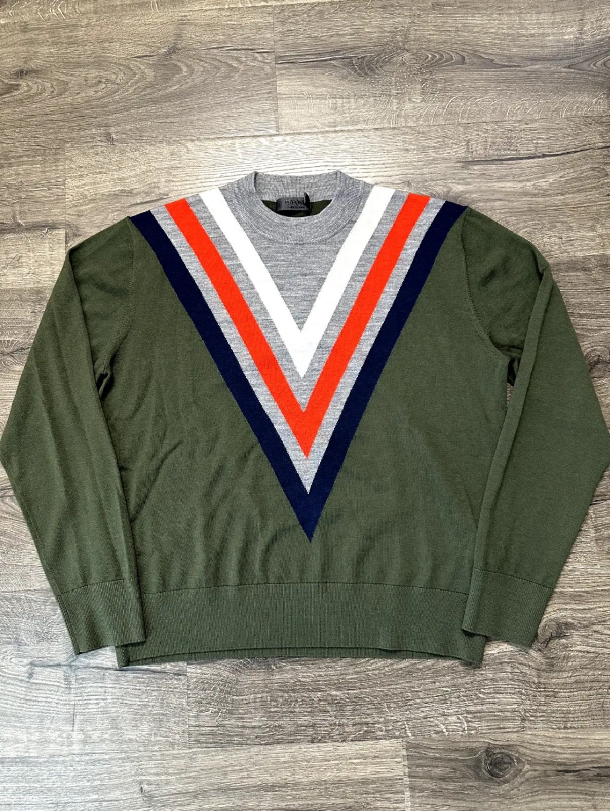 G/Fore Sweater Mens Medium Wool Pullover Golf Athletic Performance Fits Small