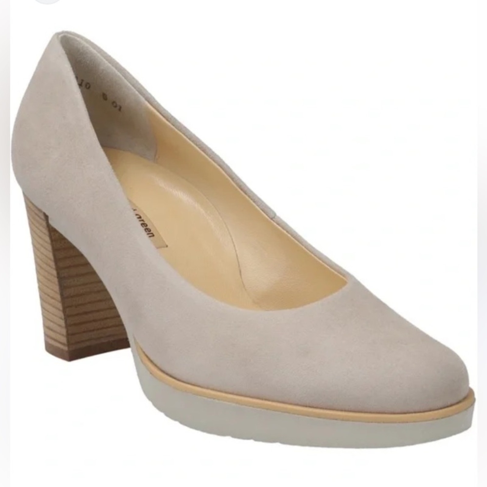 Paul Green Kathy Platform Women's Suede Heels