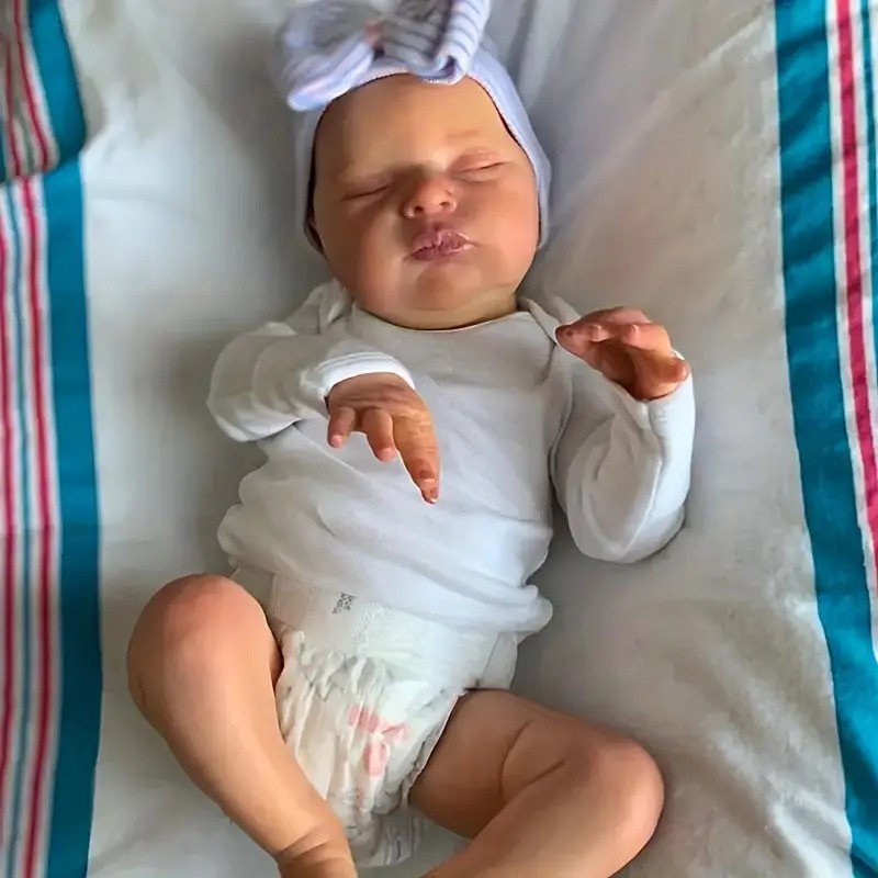 21 inches/52 cm finished painted reborn doll, handmade reborn toy--bjkdl